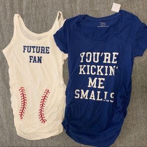 NWT- Bundle of 2 Motherhood Maternity tops